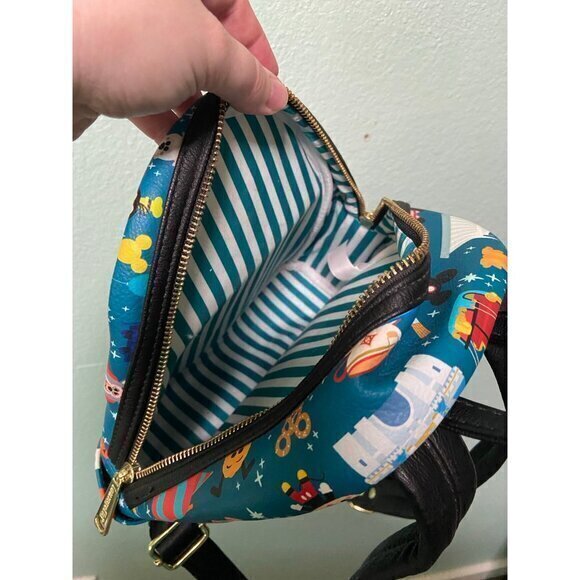 Loungefly Disney Parks Chibi Loungefly Mini Backpack - Picture 8 of 10
